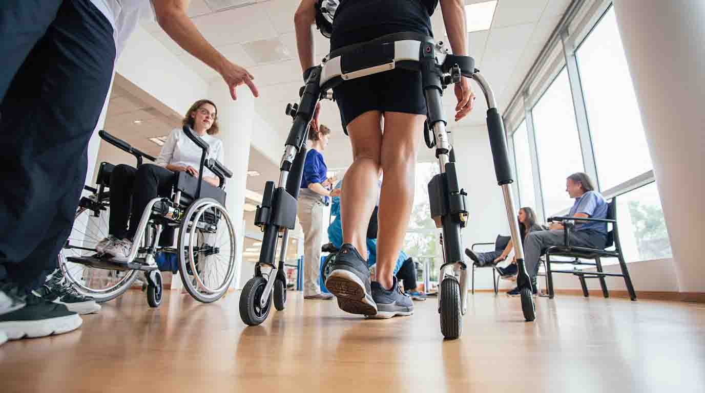 exosquelettes pour handicapés paraplégiques