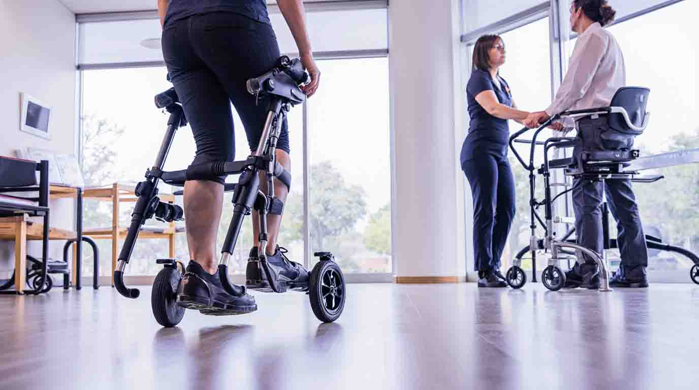 exosquelettes pour personnes paraplégiques